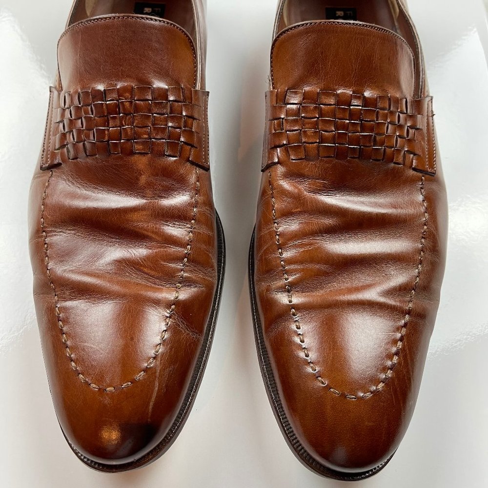 FRATELLI ROSSETTI Italian Leather Loafer Dress Shoe